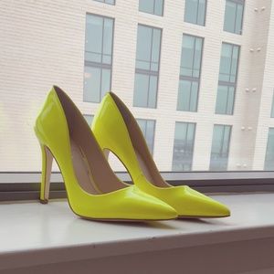 Neon Jessica Simpson Pumps